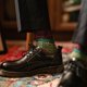 thumbnail image 2 of Calcetines de algodón peinado retro de estilo americano de otoño e invierno para hombre, deshuesados, de doble aguja y doble aguja, calcetines caqui Ami, 2 of 4