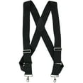 thumbnail image 1 of CTM®  Elastic Side Clip Metal Swivel Hook Trucker Suspenders (Men's), 1 of 2