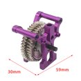 thumbnail image 4 of 06034 Metal Gears Transmisión de velocidades completa para HSP 4WD Púrpura Zulema Engranaje reductor, 4 of 4