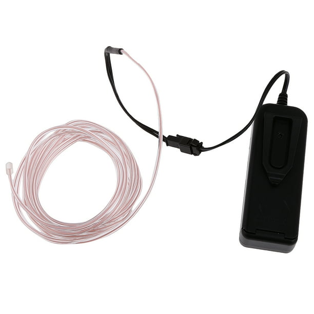 Luces Led Luminescentes Yuyangstore El Wire 5 Metros Blanco