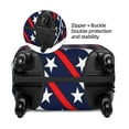 thumbnail image 4 of Gaeub Patriotic Star Pattern Elastic Luggage Cover with Concealed Zipper Dust-Proof Luggage Cover Protector - 18-32 inch - Medium, 4 of 9