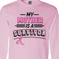 thumbnail image 4 of Inktastic My Mother is a Survivor Breast Cancer Awareness Long Sleeve T-Shirt, 4 of 5