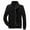 Black, variant on IROINNID Men's Long Sleeve Jacket Mid-Length Jacket Solid Color Comfy Autumn And Winter Tooling Wind Jacket Coat