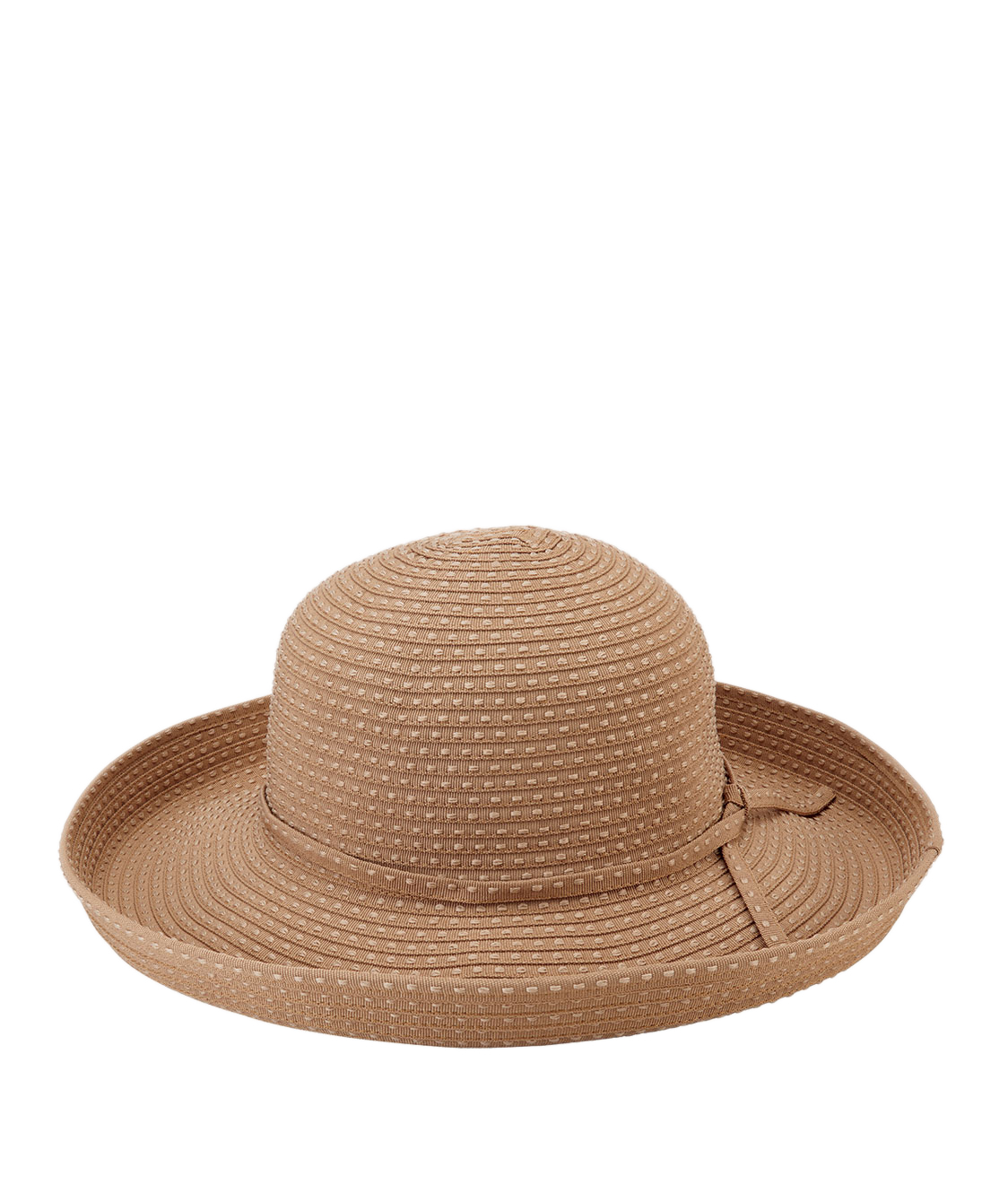 Ribbon Kettle Brim Hat Tan OS - Walmart 
