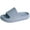 blue, variant on Kid's Cloud Slides Girls Boys Comfort Non-Slip Thick Sole Pillow Slippers