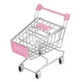thumbnail image 3 of WREESH MINI Shopping Cart Kids Toy Creative Desktop Shelves Puff Storage Rack, 3 of 3