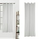 thumbnail image 4 of Cortina Impermeable Macarena Aislante con Aislamiento Térmico para Pérgola Gazebo Blanco 54x108 pulgadas, 4 of 8
