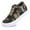 Camouflage, variant on Women Slip On Canvas Shoes Fashion Platform Low Top Wedge Sneakers with Zipper Classic Casual Booties Comfortable
