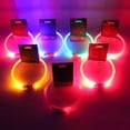 thumbnail image 6 of Praeter Dog Collars Pet PVC Tube USB Charging Light Emitting for Pets Walking at Night Orange S, 6 of 6