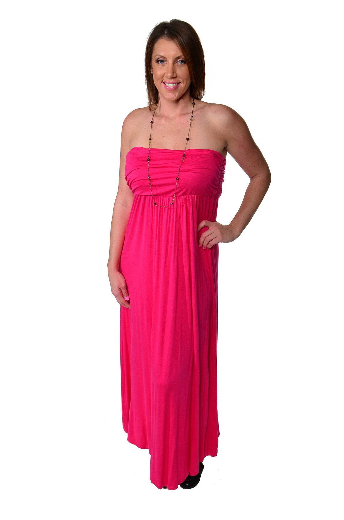 Women's Plus Maxi Tube Dress
