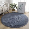 thumbnail image 1 of UHUSE Anti-Slip Fluffy Rugs Large Shaggy Rug Super Soft Mat Living Room Bedroom Carpet, 1 of 8