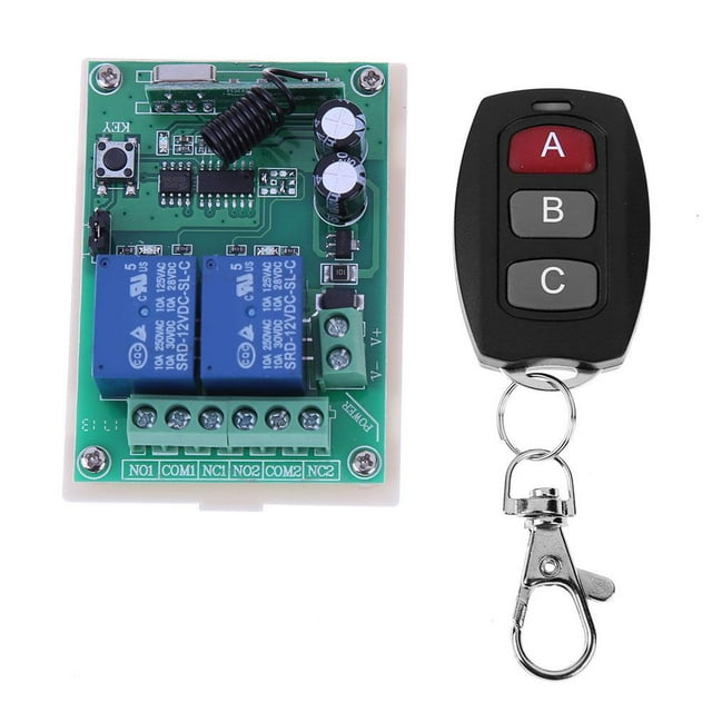 Venta Caliente DC12V Interruptor Control Remoto Bidireccional Interruptor Inducción Interruptor Pared Inalámbrico Interruptor 433MHZ