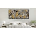 thumbnail image 3 of Large d Birds Wall Art - Abstract Birds on Branches Leaf Wall Decor 16"x24" Set of 3 Spring Garden Painting Prints Modern Green Tree Canvas Pictures for Living Room Bedroom Office Artwork, 3 of 7