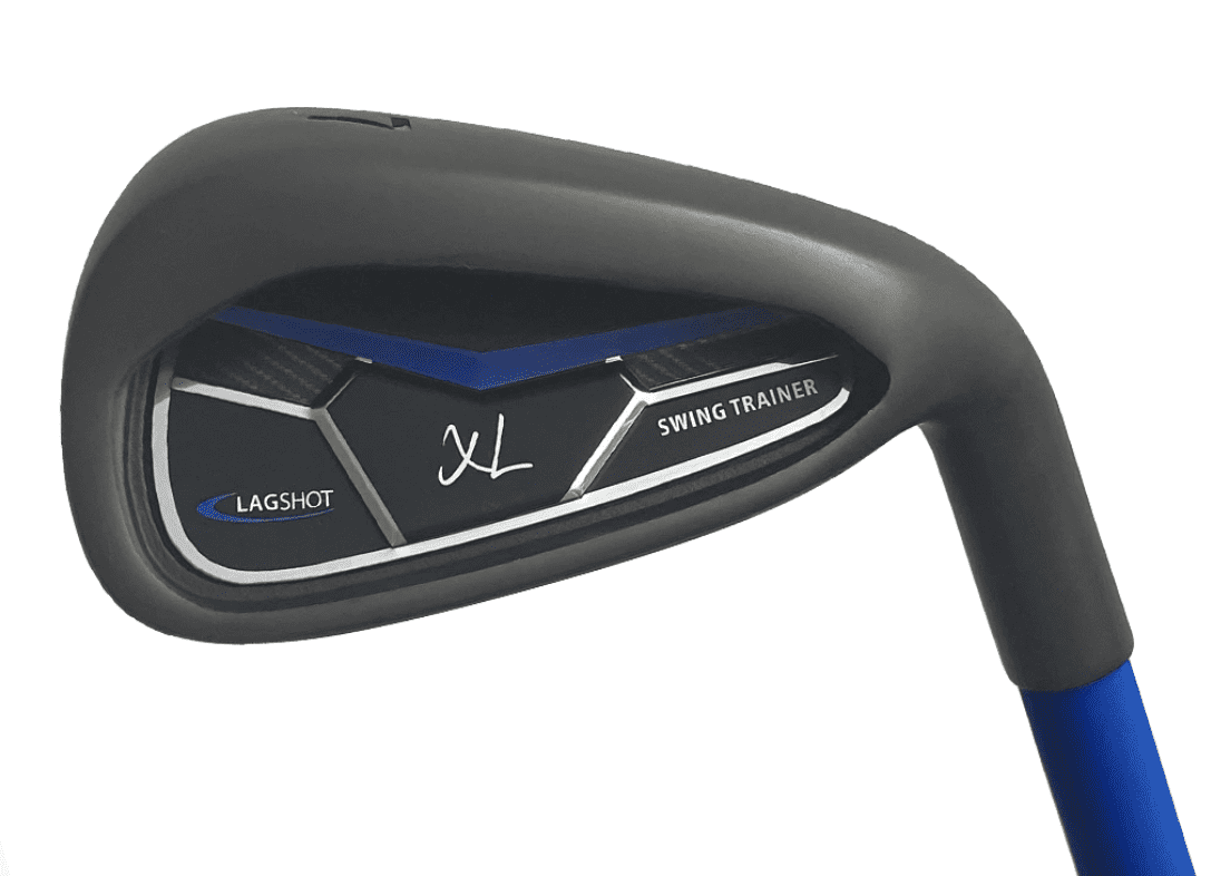 Lag Shot XL 7 Iron (Right Handed) Longer Shaft Golf Club Swing Trainer