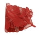 thumbnail image 4 of Bearachild Mantel Individual geométrico de hojas de PVC, posavasos, almohadilla aislante, mantel para taza de café para el hogar, Mostrada Rojo, 4 of 6