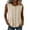 #039-Beige, variant on Button Down Shirts for Women Sleeveless Crew Neck Solid Color Cotton Blouses for Casual Wear