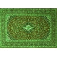 thumbnail image 1 of Ahgly Company Indoor Rectangle Medallion Green Traditional Area Rugs, 8' x 10', 1 of 1
