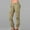 Khaki, variant on 2023 Women'S Cargo Pants Cuffed High Waist Full Length Casual Trousers Combat Slim Fit Ladies Travel with Pockets Work Pants