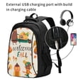 thumbnail image 2 of Wukai Autumn In The Forest Travel Laptop Backpack: Business Water-Resistant Bag with USB Charging Port, Ideal College Backpack for Men & Women, 2 of 6