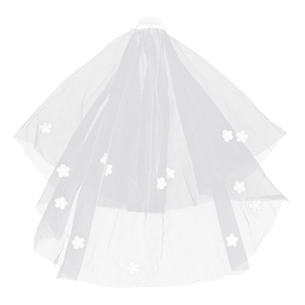 1 unid novia vestido de novia velo elegante bridal velo romántico boda velo velo