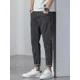 thumbnail image 4 of Pantalones vaqueros para hombre, pantalones vaqueros masculinos, pantalones con bolsillos, azul claro, rectos, recortados, ropa de lujo de otoño 2024 coreana Y2k 2000s Xs, 4 of 5
