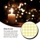thumbnail image 4 of Moyic 20 piezas SpongeGreat Elasticidad Extraíble Single-off Candle Wick Sticker Paster de buena adherencia de doble cara Kits para hacer velas Amarillo, 4 of 6