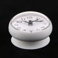 thumbnail image 2 of Kitchen Bathroom Bath Shower Waterproof Clock Suction Cup Wall Clock White, 2 of 6
