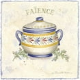 thumbnail image 2 of Pallan, Nancy S. 26x26 Black Ornate Wood Framed with Double Matting Museum Art Print Titled - French Pottery I, 2 of 4