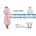 thumbnail image 5 of MOSHU Premium Robes for Women Super Soft Cozy Fleece Womens Robe Plush Long Bathrobe with Pockets, 5 of 8