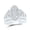White, variant on Natural Diamond NK Fashion Clover Ring 1cttw