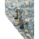 thumbnail image 5 of Vestido Midi de Invitada de Boda para Mujer INSPIRE CHIC con Cuello Cuadrado, Mangas de Volante y Estampado Floral en Azul Gris XL, 5 of 5