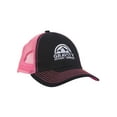 thumbnail image 2 of Logo Two-Tone Adjustable Trucker Hat - Black/Neon Pink, 2 of 2