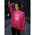 thumbnail image 2 of Scary Techno Style Sweatshirt Women -Image by Shutterstock, Female 4X-Large, 2 of 4