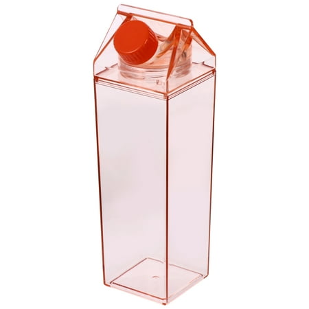 

Hemoton 1pc Drink Bottle Empty 500ml Storage Bottle Transparent Plastic Milk Bottle