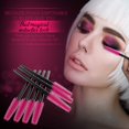 thumbnail image 4 of Nylea 120 Pack Disposable Eyelash Curler Brush Set - Mascara Eye Applicator Wand - Eyelash Spoolers Comb Wands Brushes, 4 of 9