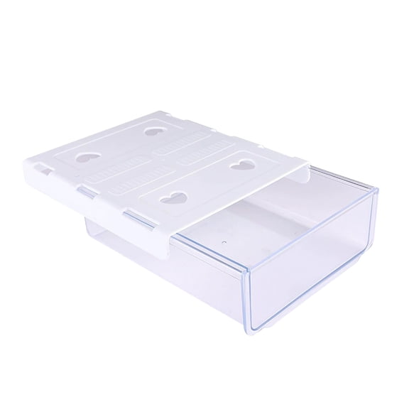 Self-Adhesive Under Desk Drawer Organizer, Table Hidden Organizer, Slide Out Under Desk Storage Drawe for Office Home Stationery Kitchen