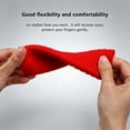 thumbnail image 4 of ZFSBZBS 2Pcs Silicone Hot Handle Holder, Heat Resistant Potholder Rubber Pot Handle Cover for Cast Iron Skillets, Sleeve Grip, Frying Pans,Red, 4 of 5