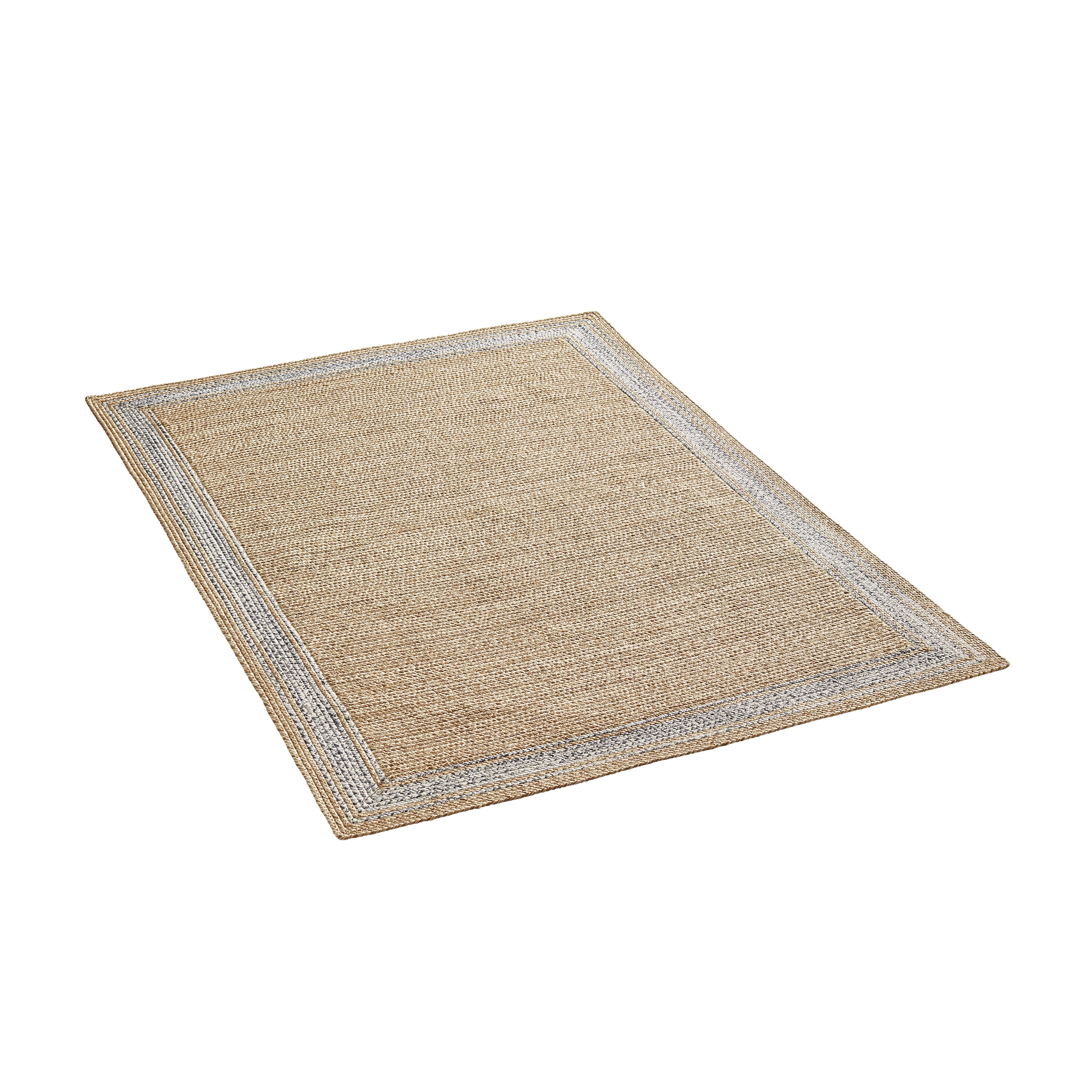 Better Homes & Gardens Denim Natural Braided Rug by Dave & Jenny Marrs, 5' x 7'
