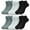 Plain Mix, variant on Glory Max Men's Casual Cotton Solid White Ankle Low Cut Socks Size 10-13 12 Pairs