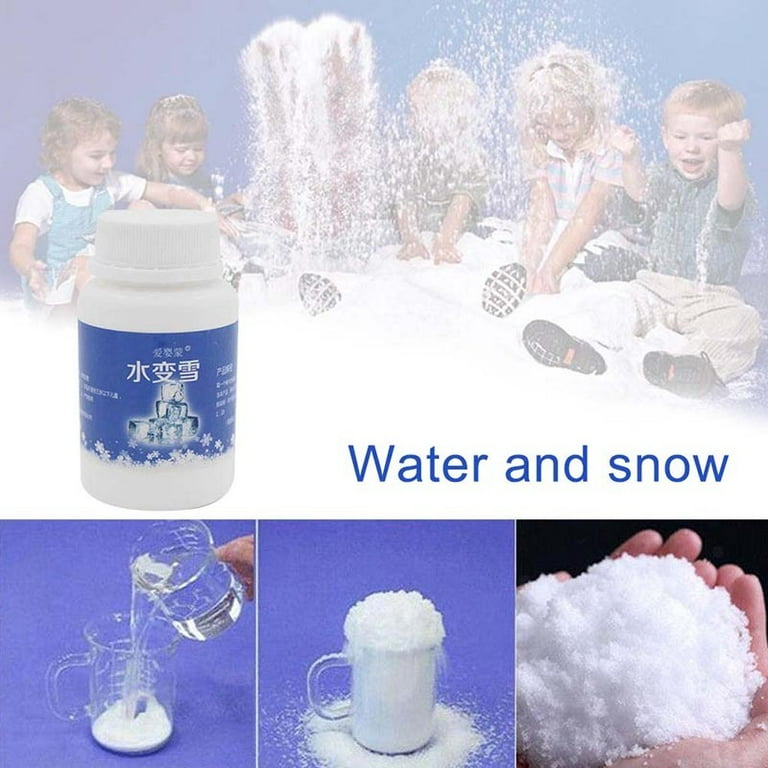 instant snow powder for slime fluffy