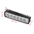 thumbnail image 4 of LED Fog Lamp, Black ABS Housing Waterproof Daytime Running Lights 50000 Hours  For Motorcycle Off Road Vehicles, 4 of 8