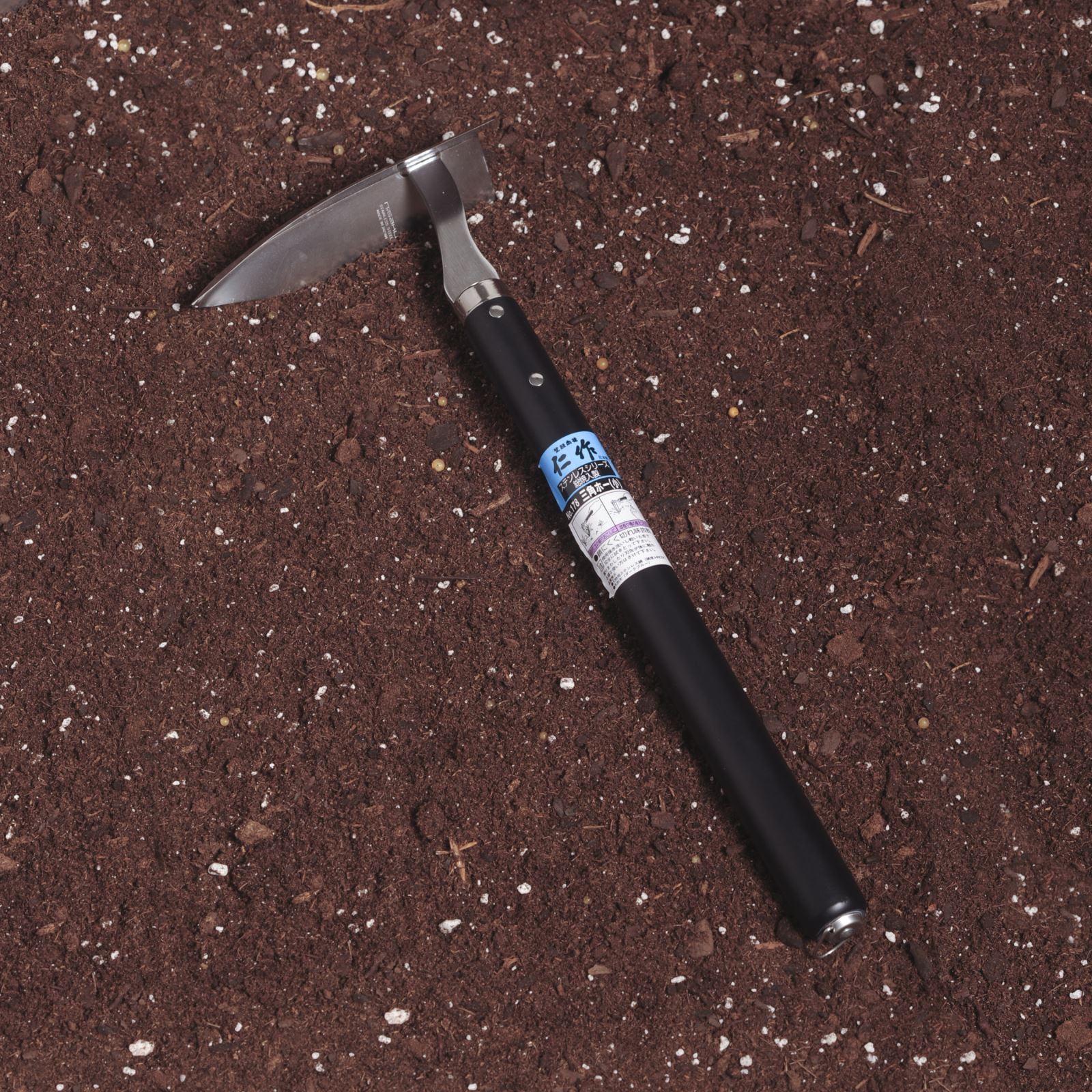 Nisaku Stainless Steel Triangle Hoe, 6.75Inches Nisaku Stainless Steel Triangle Hoe, 6.75Inches