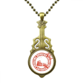 thumbnail image 1 of Italia Roma Pit - Pais Ciudad Collar Guitarra Antigua Joyería Música Colgantes Unbranded M, 1 of 3