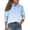 Light Blue, variant on CCRFTGI Polo Shirts for Kids Girls Size 8 Uniform Gradient Shirts Athletic Sport Pique Collared Polo Casual Quick Dry Summer T-Shirts Royal Blue 7-8 Years