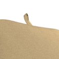 thumbnail image 6 of Jordan Manufacturing 72" x 22" Husk Texture Birch French Edge Outdoor Chaise Lounge Cushion with Ties and Hanger Loop, 6 of 14