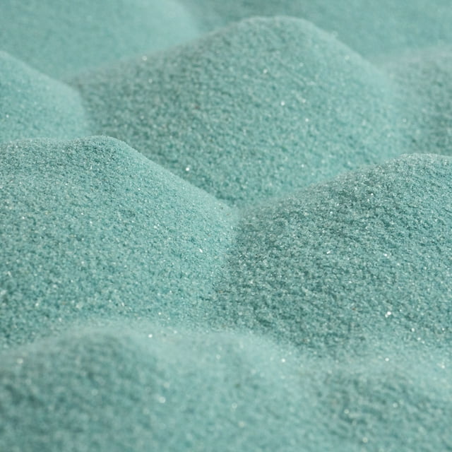 Sandtastik Classic Colored Sand , Aqua - 10 lb