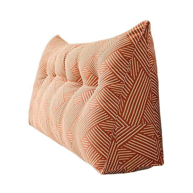 Dorm Triangular Headboard Bolster Pillow White Headboard Twin Body Pillow Large Pillow Headboard Back Pillow For Sitting In Bed 80cm Seat Assist Cushion Trucker Cushion Seat Back Car Seat Swing Couch