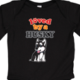 thumbnail image 4 of Inktastic Siberian Husky Dog Puppy Boys or Girls Long Sleeve Baby Bodysuit, 4 of 5