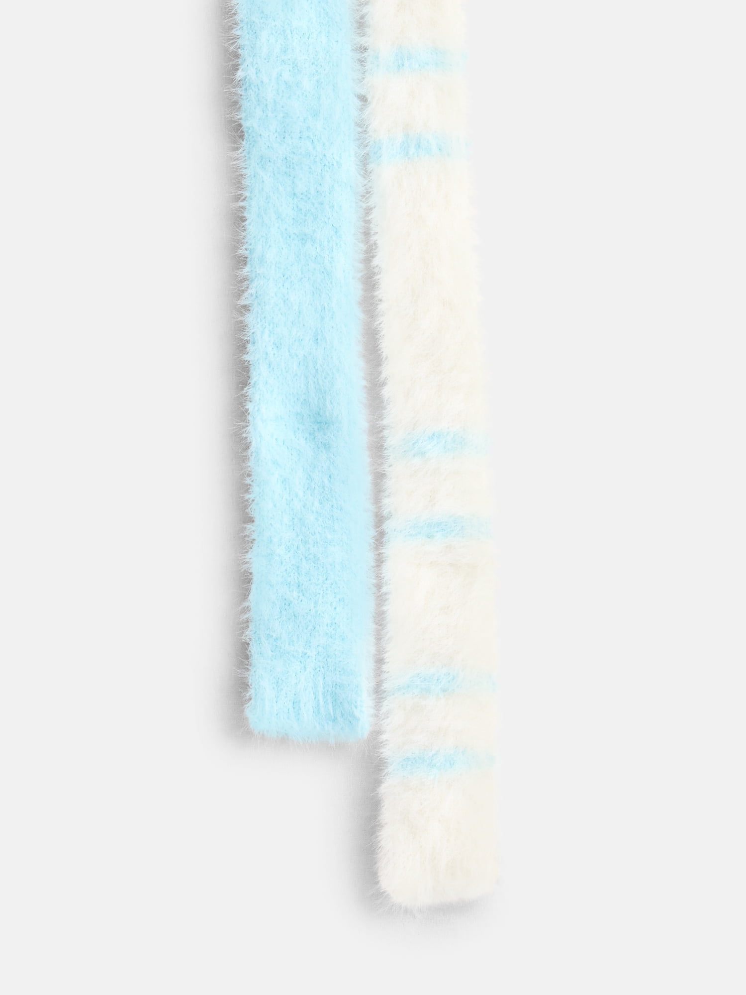 No Boundaries Women's Skinny Scarf, Starlight Blue Stripe
