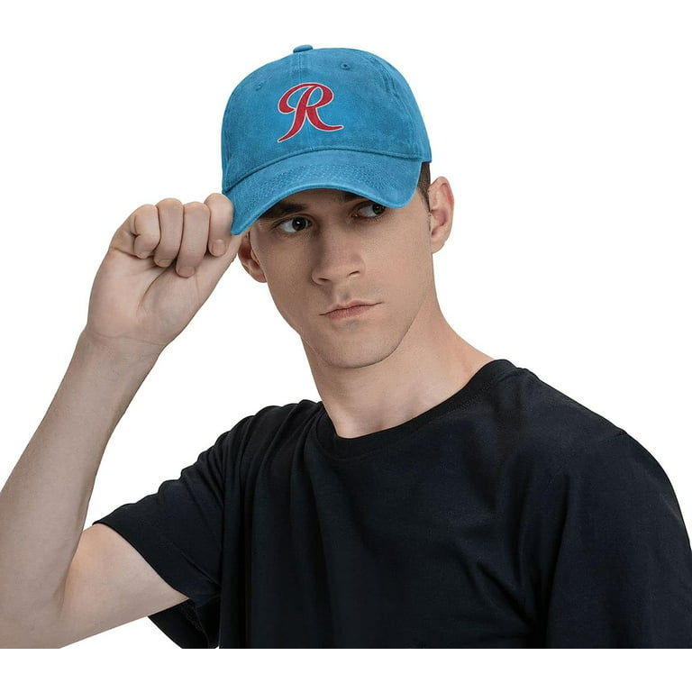 NOBRAND Tacoma Rainiers Classic Cowboy Hat Washed Baseball-Cap Twill Adjustable Dad-Hat, Adult Unisex, Size: One size, Black